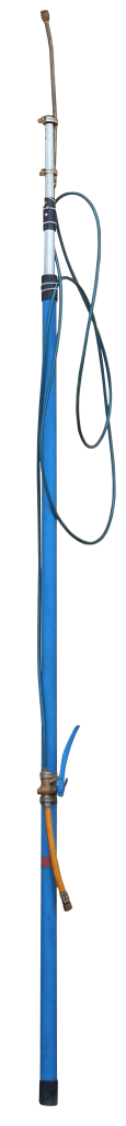 Venture spray pole